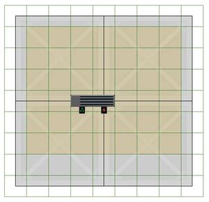 lighting area when placing a grow light on the ceiling