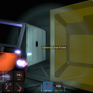 Left-Click to start Welding